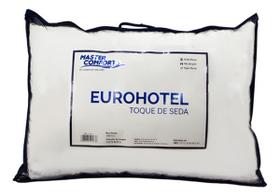 Kit 2 Travesseiro Antialérgico Toque De Seda Eurohotel