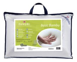 Kit 2 Travesseiro Basic Látex - Capa De Fibra De Bambu