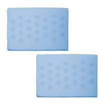 Kit 2 Travesseiro Bebê Anti-sufocante Liso com Furinhos Para Carrinho Ou Berço Kit 2 Travesseiro Bebê Anti-sufocante Liso com Furinhos Para Carrinho Ou Berço
