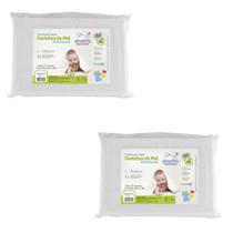 Kit 2 Travesseiro de Bebê - Laváveis em Máquina Kit 2 Travesseiro de Bebê - Laváveis em Máquina
