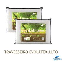 Kit 2 Travesseiro Evolátex Suporte Alto