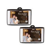 Kit 2 Travesseiro Favos de Mel Intense