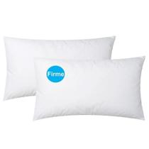 Kit 2 Travesseiro King Size 50X90 Fibra Siliconada Kit 2 Travesseiro King Size 50X90 Fibra Siliconada