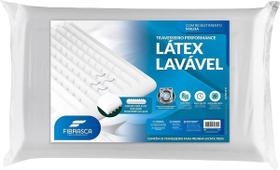 Kit 2 Travesseiro Látex Lavável Plus Sintético 50x70