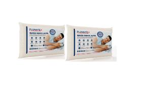 Kit 2 Travesseiro Nasa X Alto Viscoelástico Maxx Plumatex