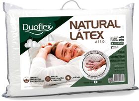 Kit 2 Travesseiro Natural Latex Alto Duoflex 70x50x16