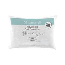 Kit 2 Travesseiro Soft Essentials Pluma De Ganso 1000 Gramas Kit 2 Travesseiro Soft Essentials Pluma De Ganso 1000 Gramas