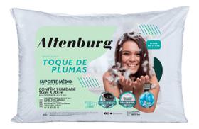 Kit 2 Travesseiro Toque De Plumas Altenburg Branco Kit 2 Travesseiro Toque De Plumas Altenburg Branco