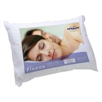 Kit 2 Travesseiros 45x65cm Ortobom Flocos