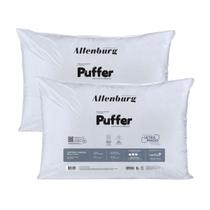 Kit 2 Travesseiros Altenburg Firme Para Dormir de Lado Ultra Macio Levitare Puffer Toque De Algodão