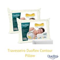 Kit 2 Travesseiros Antiácaros Duoflex - Contour Pillow