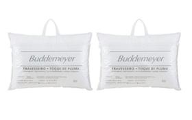 Kit 2 Travesseiros Buddemeyer Branco 50x70cm