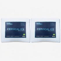 Kit 2 Travesseiros Cervical Nasa - Coluna Relax - Ice Gelado Kit 2 Travesseiros Cervical Nasa - Coluna Relax - Ice Gelado