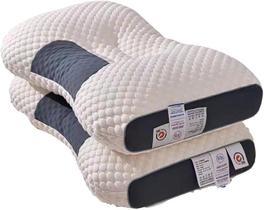 Kit 2 Travesseiros Cervical Ortopédico e Relaxante -Conforto