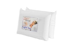 Kit 2 Travesseiros Confort Sense Espuma Soft D26 60x40x12