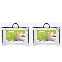 Kit 2 Travesseiros Dunlopillo Basic Bambu