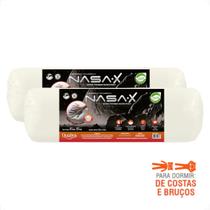 Kit 2 Travesseiros Duoflex Nasa X 10cm Ortopédico Antiácaro