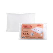 Kit 2 Travesseiros Fibra Peletizado Bello Sonho 70cm x 50cm