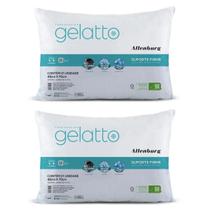 Kit 2 Travesseiros Gelatto Altenburg Toque Gelado