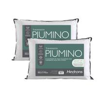 Kit 2 Travesseiros Hedrons Piumino Toque De Plumas 50X70 Cm Kit 2 Travesseiros Hedrons Piumino Toque De Plumas 50X70 Cm