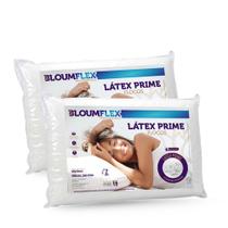 Kit 2 Travesseiros Látex Prime Flocos - BloumFlex Kit 2 Travesseiros Látex Prime Flocos - BloumFlex