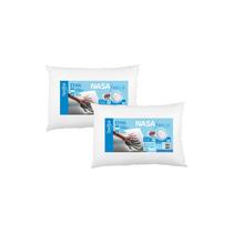 Kit 2 Travesseiros Nasa Freeze Alto 50x70cm Duoflex Kit 2 Travesseiros Nasa Freeze Alto 50x70cm Duoflex
