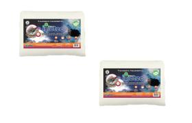 Kit 2 Travesseiros NASA Viscoelástico 70x50 Antialérgico Alto