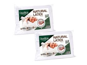 Kit 2 Travesseiros Natural Látex Alti 16CM Duoflex