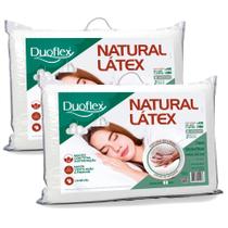 Kit 2 Travesseiros Natural Látex Duoflex - LN1104