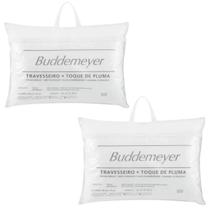 Kit 2 Travesseiros Premium Toque de Pluma Buddemeyer