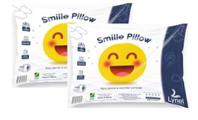 Kit 2 Travesseiros Smille Pillow 48 x 68cm Lynel Kit 2 Travesseiros Smille Pillow 48 x 68cm Lynel