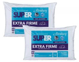 Kit 2 Travesseiros Super Suporte Extra Firme Altenburg
