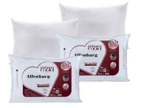 Kit 2 Travesseiros Suporte Firme Altenburg Para Quem Dorme de Lado