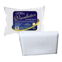 Kit 2 Travesseiros Viscoelástico Anti-Stress
