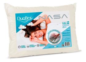 Kit 2 Travesseiros Viscoelástico Nasa Ns1114 P/ Fronha 50x70 duoflex