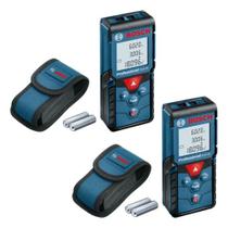 Kit 2 Trenas Laser Bosch Glm 40 40metros + Bolsa Protetora