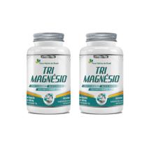 Kit 2 Tri Magnésio Taurato+Malato+Bisglinato de Magnésio 2x60 cps Flora Nativa Kit 2 Tri Magnésio Taurato+Malato+Bisglinato de Magnésio 2x60 cps Flora Nativa