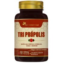 KIT 2 Tri Propolis Vermelha, Verde e Marrom 60caps Flora Nativa