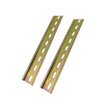 Kit 2 trilho din 35 x 7,5 perfurado 50cm