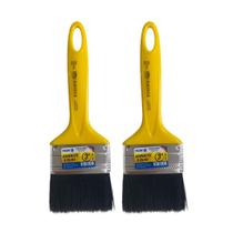 Kit 2 Trincha Pincel P/ Pintura Tinta Esmalte Óleo 3'' Tigre Kit 2 Trincha Pincel P/ Pintura Tinta Esmalte Óleo 3'' Tigre