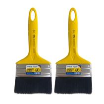 Kit 2 Trincha Pincel Pintura Tinta Esmalte Óleo 4'' Tigre