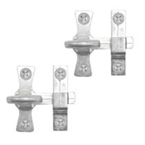 Kit 2 Trinco Fecho Tranqueta Para Porta Janela Segurança De Aço