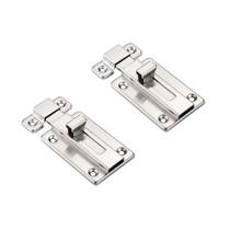 Kit 2 Trincos Inox Porta Janela Armário Fecho Ferrolho