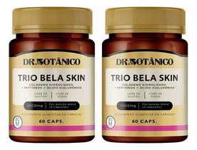 Kit 2 trio bela skin 1000mg 60 capsulas - dr. botânico