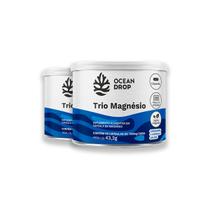 Kit 2 Trio Magnésio 60 Cápsulas Ocean Drop Kit 2 Trio Magnésio 60 Cápsulas Ocean Drop