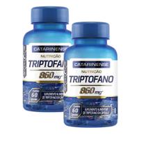Kit 2 Triptofano 860mg Catarinense 60 Cápsulas
