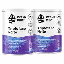 kit 2 Triptofano Noite Ocean Drop 120 Cápsulas Com Magnésio B6 Niacina Vegano kit 2 Triptofano Noite Ocean Drop 120 Cápsulas Com Magnésio B6 Niacina Vegano