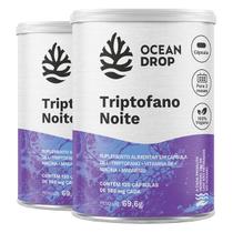 Kit 2 Triptofano Noite Ocean Drop Vegano 120 Cápsulas