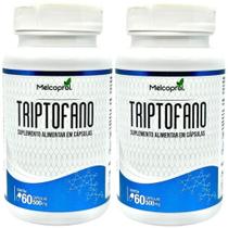 Kit 2 Triptofano + Vitamina B6 120 Cápsulas - Melcoprol
