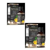 Kit 2 Triptozin 0,21 mg Melatonina, Tiptofano, Vitamina D3 e B12 gotas 2x30ml Bioklein